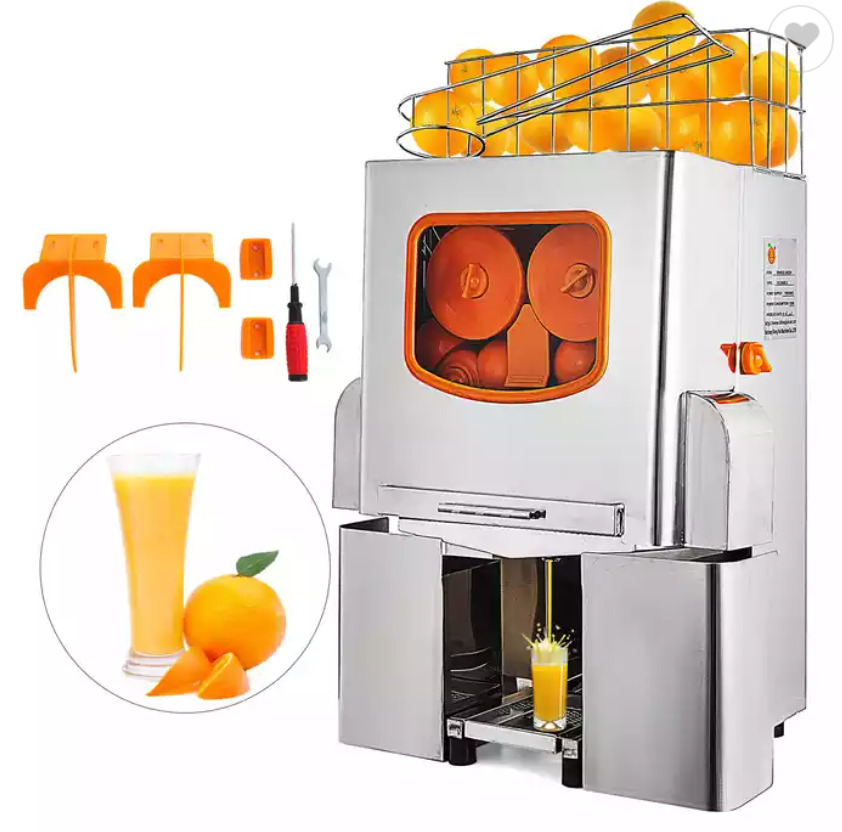 Exprimidor de Naranja industrial semiautomático - Exhibir Equipos