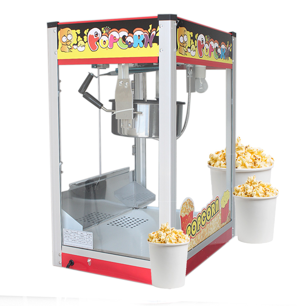  Máquina de palomitas de maíz Red Fun Pop de 8 onzas :  Industrial y Científico