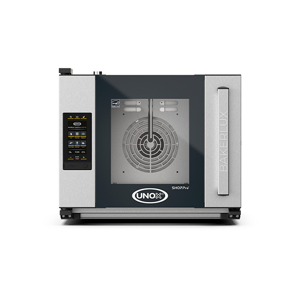 Horno de convección BAKERLUX SHOP.Pro™ MASTER 4 Bandejas 46x33 UNOX -  Exhibir Equipos
