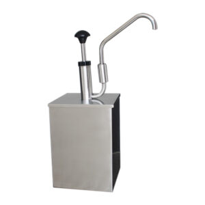 Dispensador de salsa 1 tanque acero inoxidable