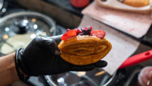 postre en forma de vagina