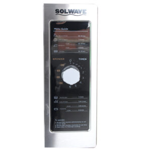 Horno microondas Solwave acero inoxidable control Dial uso liviano