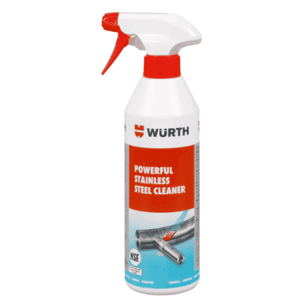 Limpiador de acero inoxidable grado alimenticio Wurth 500ML