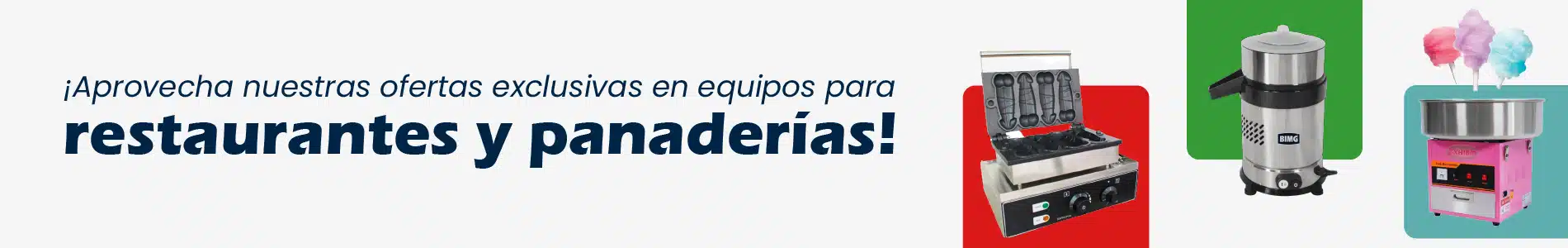 Equipos para restaurante y panadería
