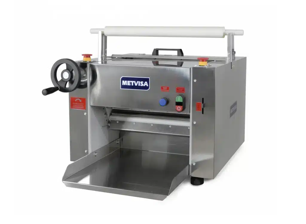 Laminadora de masa eléctrica Metvisa 39cm