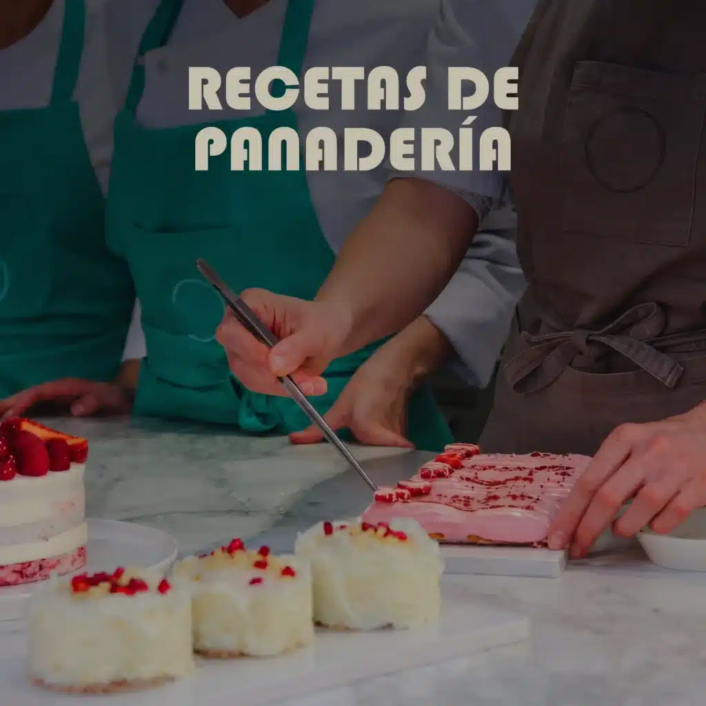 Recetas de panadería y pastelería Exhibir Equipos