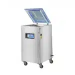 Empacadora y selladora al vacío de campana HVC-410F bomba alemana Busch R5 y 2 barras 41cm